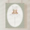 Bear and Green Polka Dots Guess the Gender, Gender Reveal Sign, Printable File, Edit Yourself, SH226 Bear and Green Polka Dots Guess the Gender, Gender Reveal Sign, Printable File, Edit Yourself, SH226