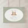 Bear and Green Polka Dots Welcome Sign, Gender Reveal Sign, Printable File, Edit Yourself, SH226 Bear and Green Polka Dots Welcome Sign, Gender Reveal Sign, Printable File, Edit Yourself, SH226