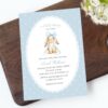 Bunny and Blue Polka Dots Baby Shower Invitation, Boy Baby Shower, Printable File, Edit Yourself, SH245 Bunny and Blue Polka Dots Baby Shower Invitation, Boy Baby Shower, Printable File, Edit Yourself, SH245