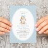 Bunny and Blue Polka Dots Baby Shower Invitation, Boy Baby Shower, Printable File, Edit Yourself, SH245 Bunny and Blue Polka Dots Baby Shower Invitation, Boy Baby Shower, Printable File, Edit Yourself, SH245