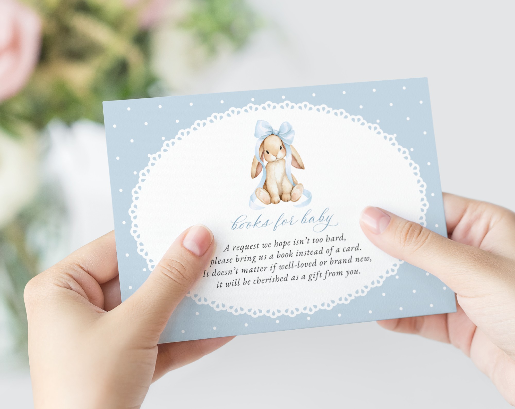 Bunny and Blue Polka Dots Baby Shower Invitation Suite, Boy Baby Shower, Printable File, Edit Yourself, SH245 Bunny and Blue Polka Dots Baby Shower Invitation Suite, Boy Baby Shower, Printable File, Edit Yourself, SH245
