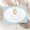Bunny and Blue Polka Dots Thank You Card, First Birthday, Boy Birthday, Printable File, Edit Yourself, SH246 Bunny and Blue Polka Dots Thank You Card, First Birthday, Boy Birthday, Printable File, Edit Yourself, SH246