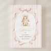 Bunny and Pink Stripes Welcome Sign, Baby Shower Sign, Girl Baby Shower, Printable File, Edit Yourself, SH247 Bunny and Pink Stripes Welcome Sign, Baby Shower Sign, Girl Baby Shower, Printable File, Edit Yourself, SH247