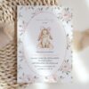 Baby Bunny and Pink Flowers First Birthday Invitation, Birthday Stationery, Girl Birthday, Printable File, Edit Yourself, SH252 Baby Bunny and Pink Flowers First Birthday Invitation, Birthday Stationery, Girl Birthday, Printable File, Edit Yourself, SH252