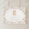 Cute Bunny and Pink Flowers Welcome Sign, First Birthday, Girl Birthday, Printable File, Edit Yourself, SH254 Cute Bunny and Pink Flowers Welcome Sign, First Birthday, Girl Birthday, Printable File, Edit Yourself, SH254