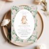 Bunny and Pink Flowers Baby Shower Invitation, Girl Baby Shower, Printable File, Edit Yourself, SH255 Bunny and Pink Flowers Baby Shower Invitation, Girl Baby Shower, Printable File, Edit Yourself, SH255