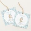 Cute Bunny and Blue Flowers Favor Tags, Gift Tags, Boy Baby Shower, Printable File, Edit Yourself, SH257 Cute Bunny and Blue Flowers Favor Tags, Gift Tags, Boy Baby Shower, Printable File, Edit Yourself, SH257
