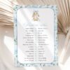 Cute Bunny and Blue Flowers Baby Shower Games, Set of 3 Games, Boy Baby Shower, Printable File, Edit Yourself, SH257 Cute Bunny and Blue Flowers Baby Shower Games, Set of 3 Games, Boy Baby Shower, Printable File, Edit Yourself, SH257