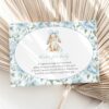Bunny and Blue Flowers Baby Shower Invitation Suite, Boy Baby Shower, Printable File, Edit Yourself, SH261 Bunny and Blue Flowers Baby Shower Invitation Suite, Boy Baby Shower, Printable File, Edit Yourself, SH261